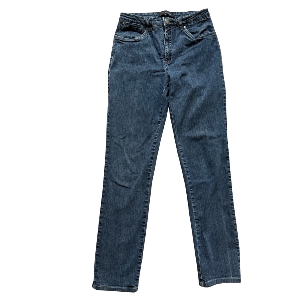 Edit by Jeanne Beker Blue Denim Women's Straight Leg Jeans Size 6 Jeans Casual